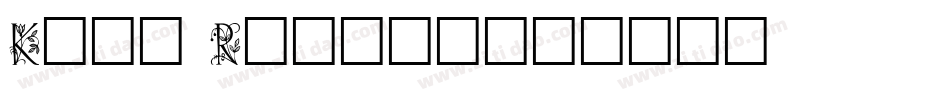 Koch Rivoli字体转换